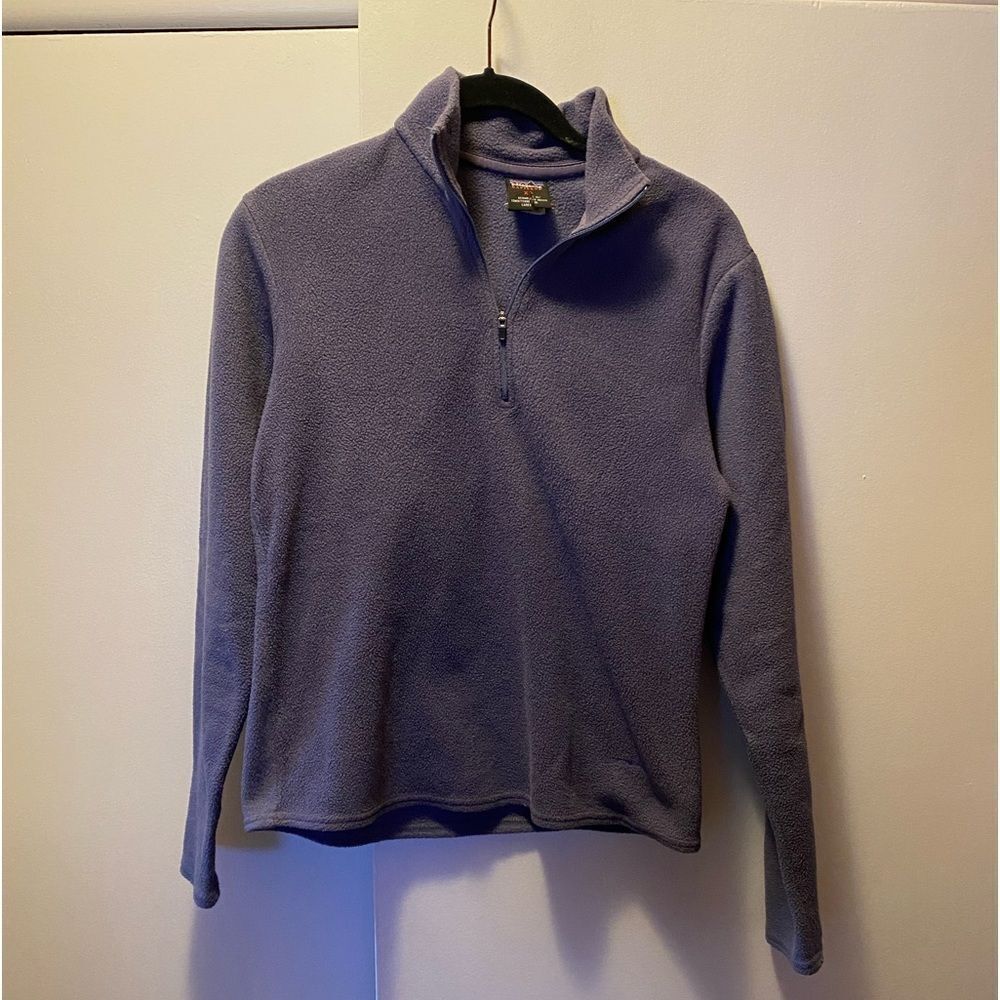Vintage PATAGONIA Capilene Light Purple Half Zip Fleece Women'sSize XS